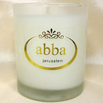 Hyssop Frosted Glass Candle
