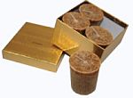 Cassia 4pk Votives-NEW LARGER SIZE