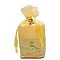 Lily of the Valley Pillar in Sheer Pouch w/Star of David