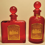 8 oz Lily of the Valley Oil w/Red Decanter