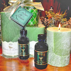 Cedars of Lebanon Candle & Oil Gift Set