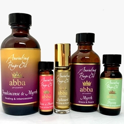 Anointing Oil - Frankincense & Myrrh, 2 oz (Abba) - Goodruby