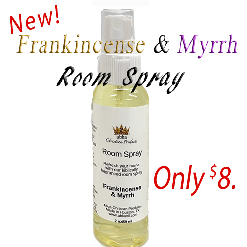 ROOM SPRAY - FRANKINCENSE & MYRRH 2 oz