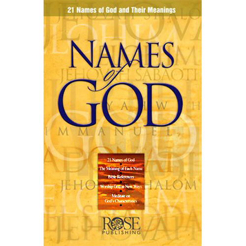 PAMPHLET - NAMES OF GOD