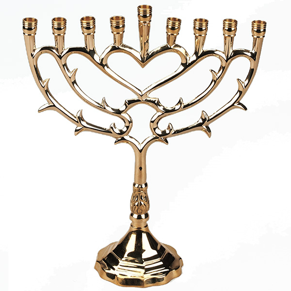 HANUKKIAH - BRASS