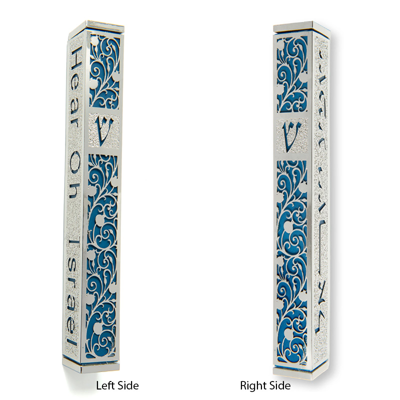 MEZUZAH - HEAR OH ISRAEL - STAINLESS