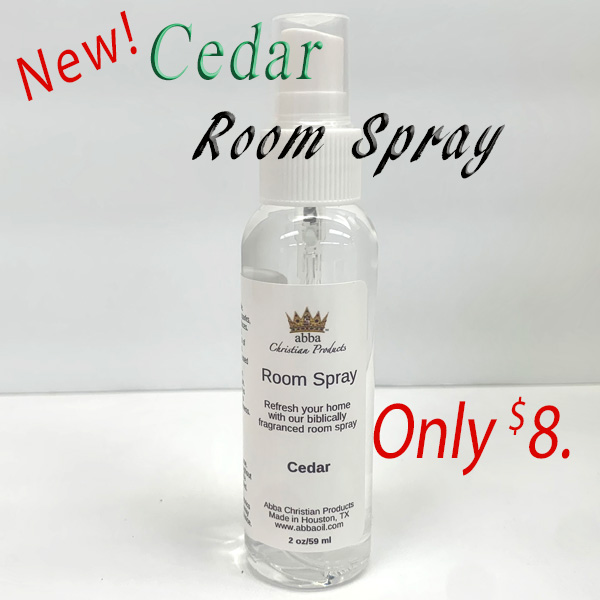 ROOM SPRAY - CEDAR 2 oz