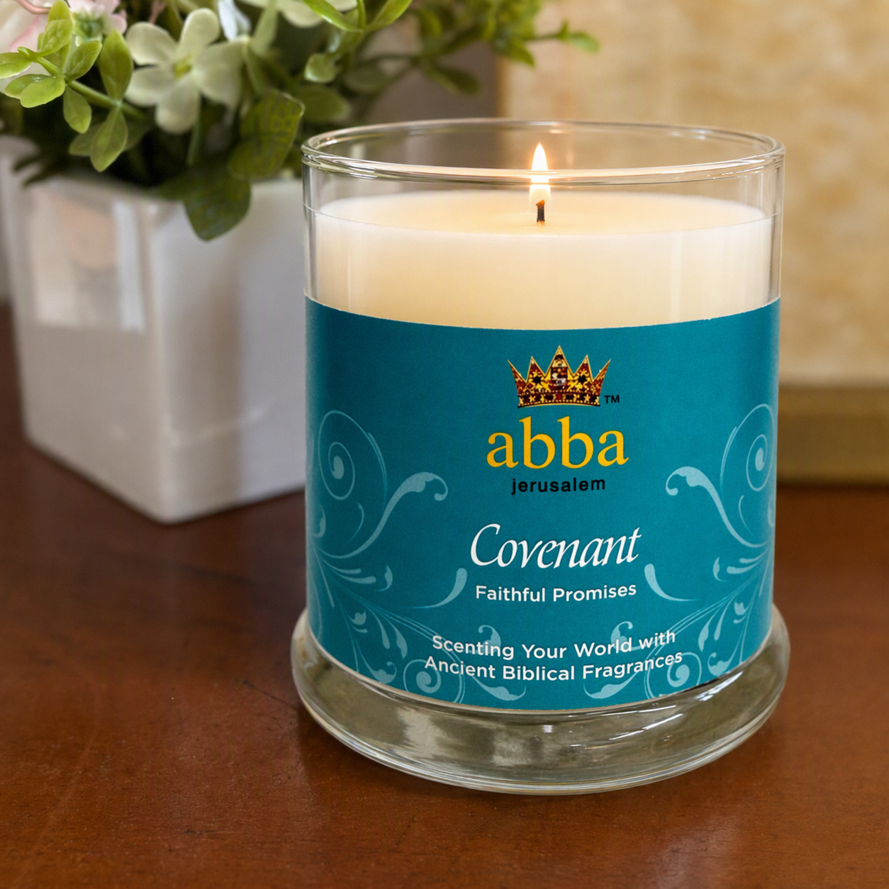 COVENANT GLASS CANDLE