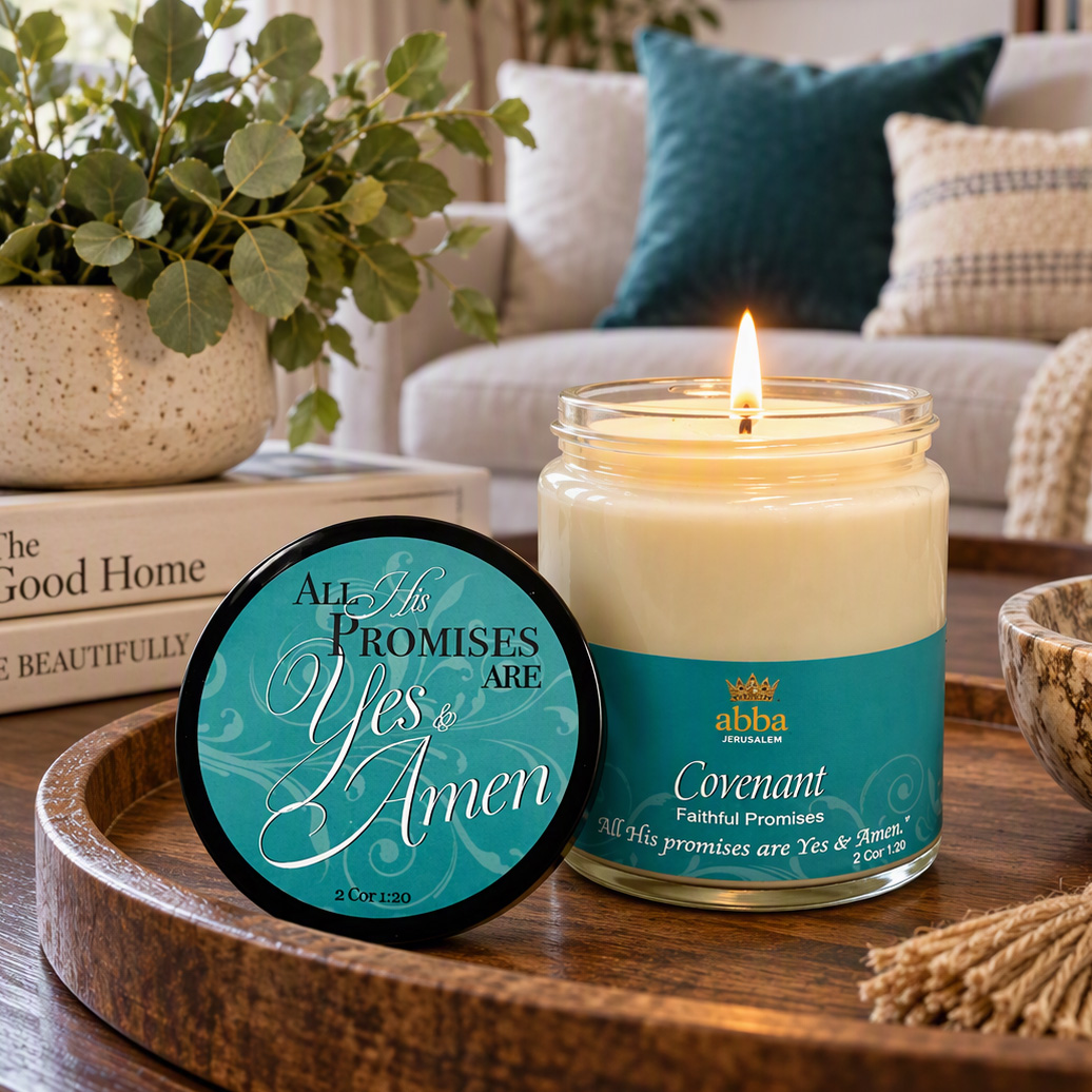 COVENANT SCRIPTURE JAR CANDLE