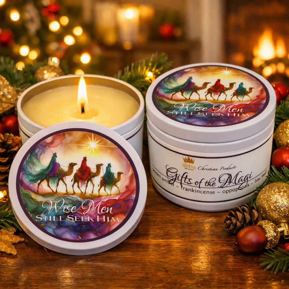 "GIFTS OF THE MAGI" CANDLE TIN 8 oz